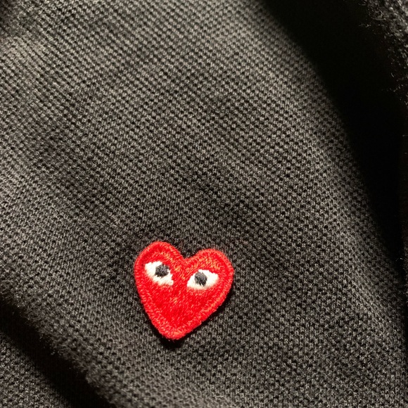 CDG polo shirt Women’s large - Picture 4 of 6